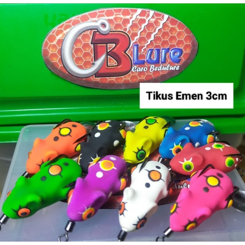 SOFT FROG CB LURE "TIKUS EMEN" 3CM