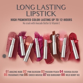 AZZURA LONG LASTING LIPSTIK 04 Fuschia Blush