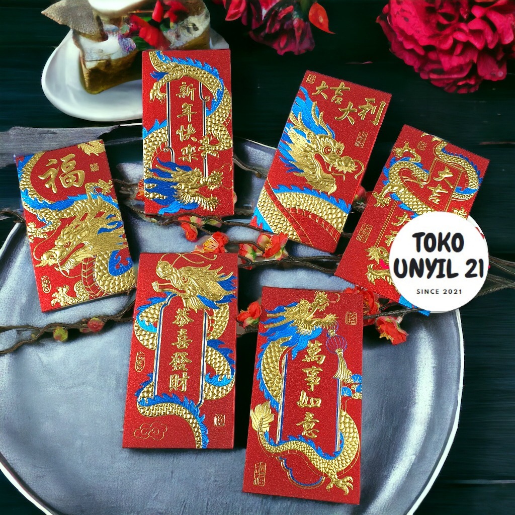 

ANGPAO NAGA PREMIUM ANGPAO IMLEK SHIO NAGA ANGPAO PANJANG EMBOS NAGA