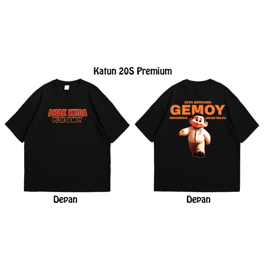 Kaos Prabowo Subianto Oversize