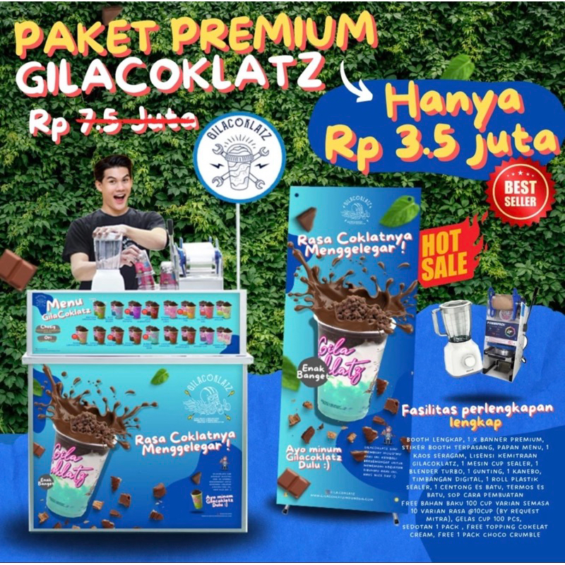 

PAKET PREMIUM GILACOKLATZ - Mama Faris - Enrekang