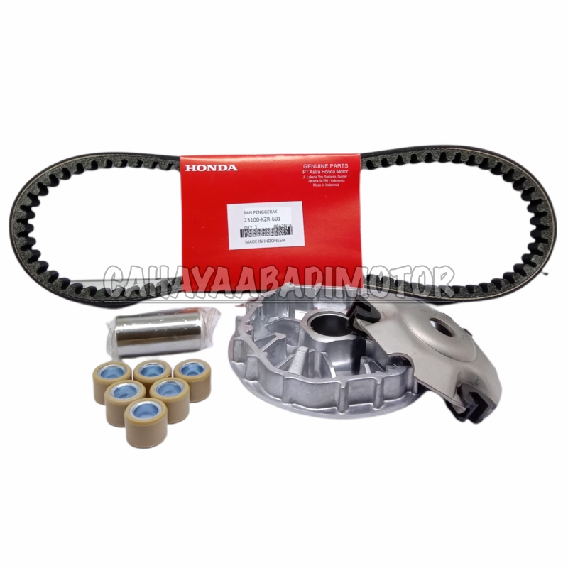 VANBELT  ONLY+RUMAH ROLLER SET VARIO 125 vanbel + rumah roller set vario 125 old