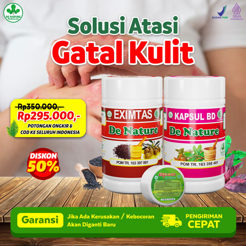 Obat Tradisional Gatal di Buah Zakar Ampuh Asli De Nature
