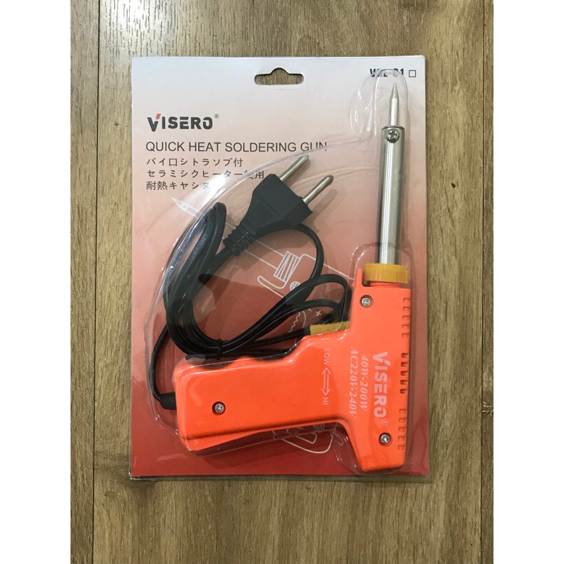 Solder Gun Tembak Visero 40W-200W