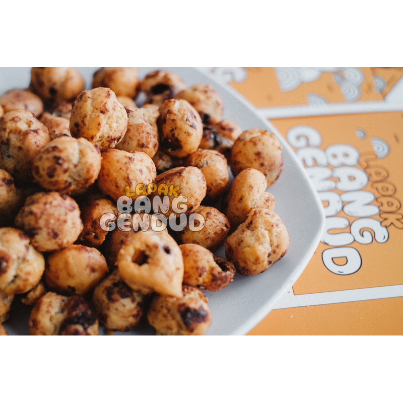 

soes sus coklat premium lapak bang gendud snack makanan ringan