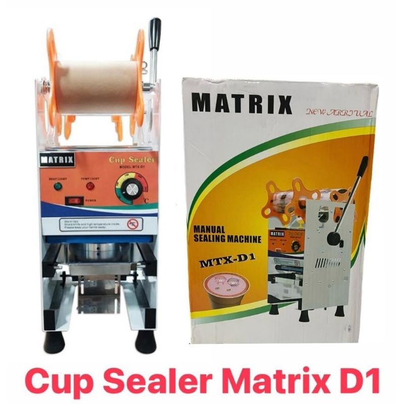 Mesin pres Gelas Matrix Cup Sealer D1
