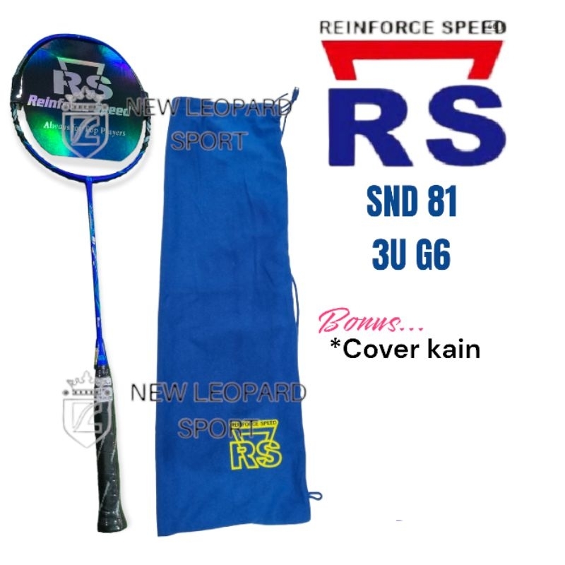 Raket badminton RS SND 81 3U G6/raket bulutangkis