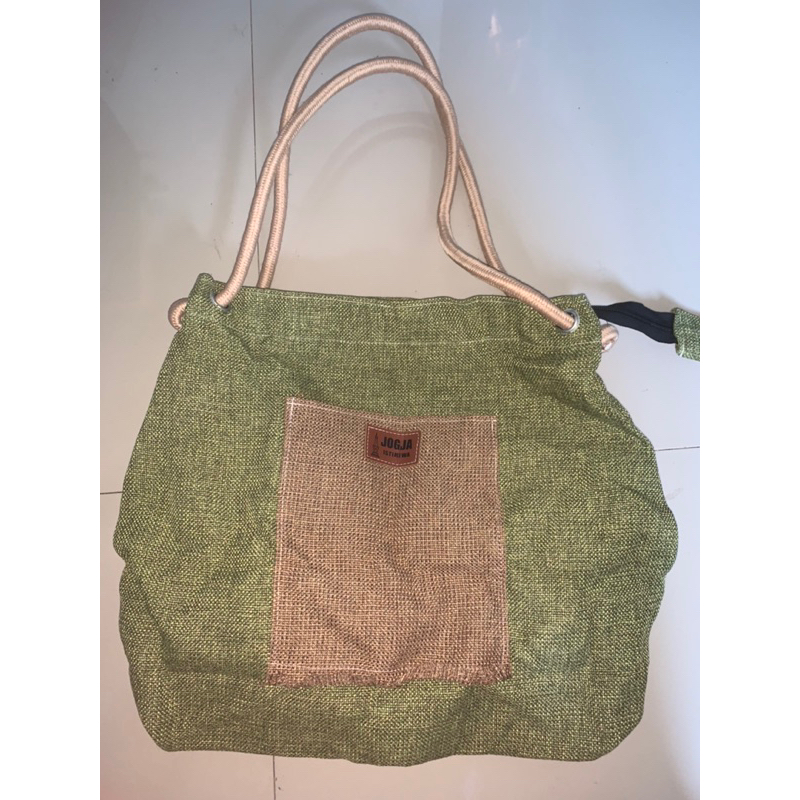 Tas totebag kanvas jogja totebag  hobo sumbu goni premium termurah totebag oleh oleh jogja totebag s