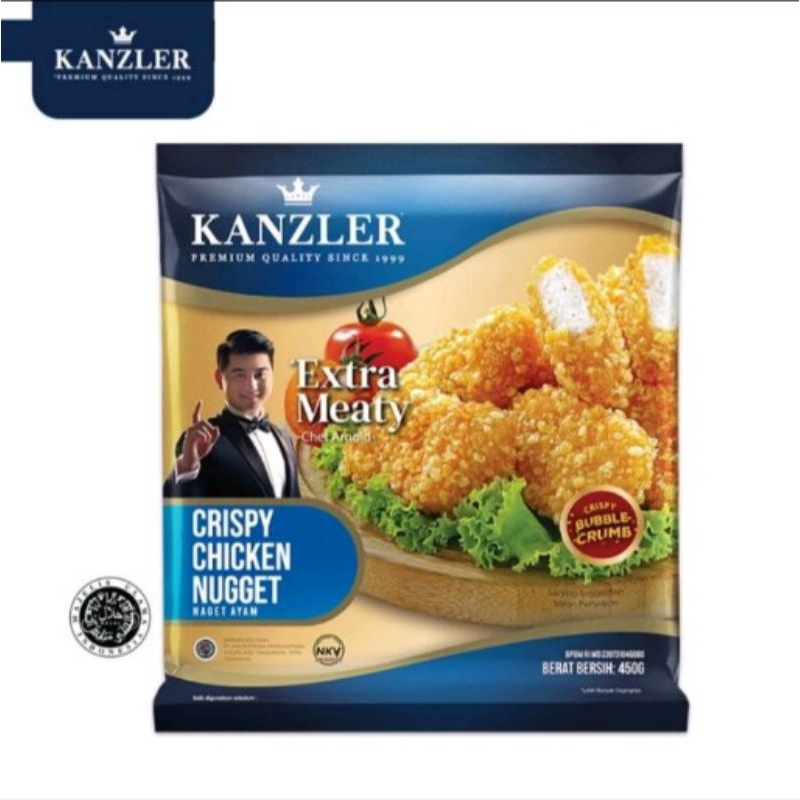 

Kanzler Crispy Chicken Nugget 450gr