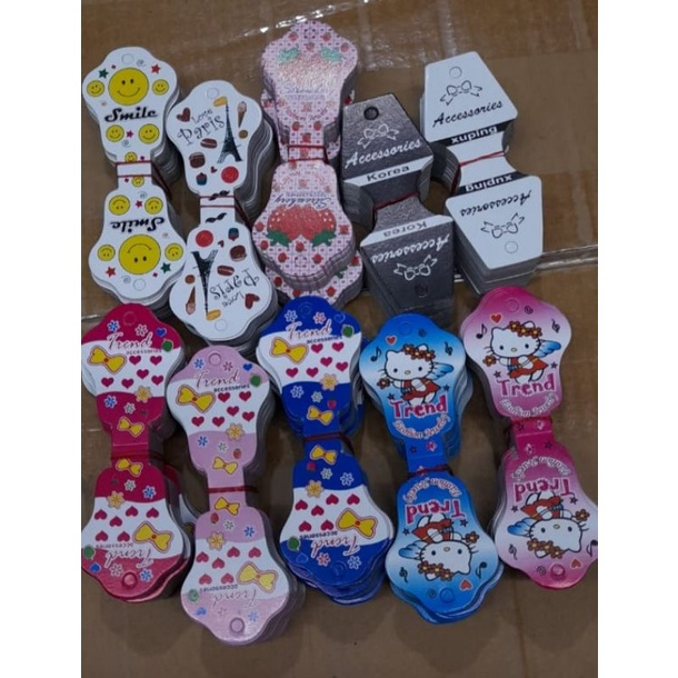 

Kar Kalung Card Gantungan Kunci Label Aksesoris Hangtag Gelang