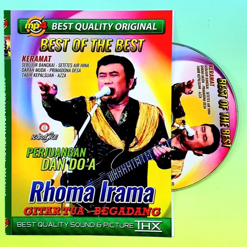 KASET DVD MP5 LAGU RHOMA IRAMA-KASET LAGU DANGDUT RHOMA IRAMA-KUMPULAN LAGU RHOMA IRAMA-LAGU DANGDUT