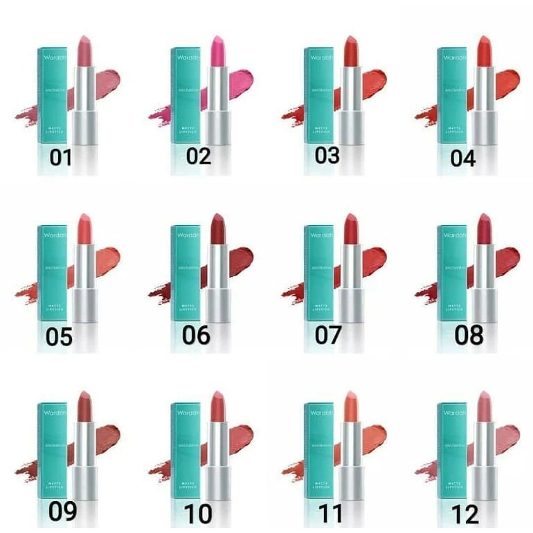 Wardah Exclusive Matte Lipstick/Exclusive Moist Lipstick