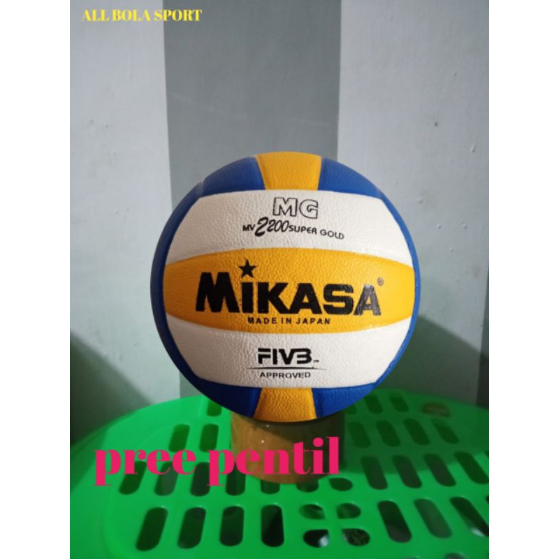bola volly MG2200 PRES KULIT JERUK