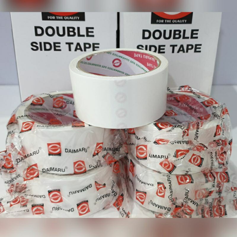 

Double tape daimaru 2inch 48mm x 12yard (SATUAN)