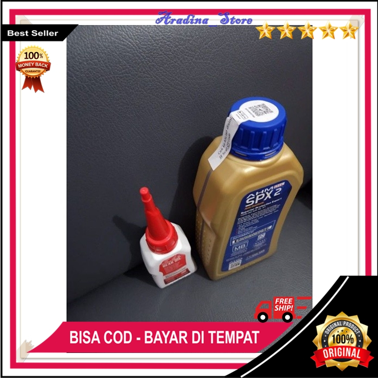 Paket Oli Mesin Spx2 + Oli Gardan Ori Gear Honda Syntetic Oil Motor