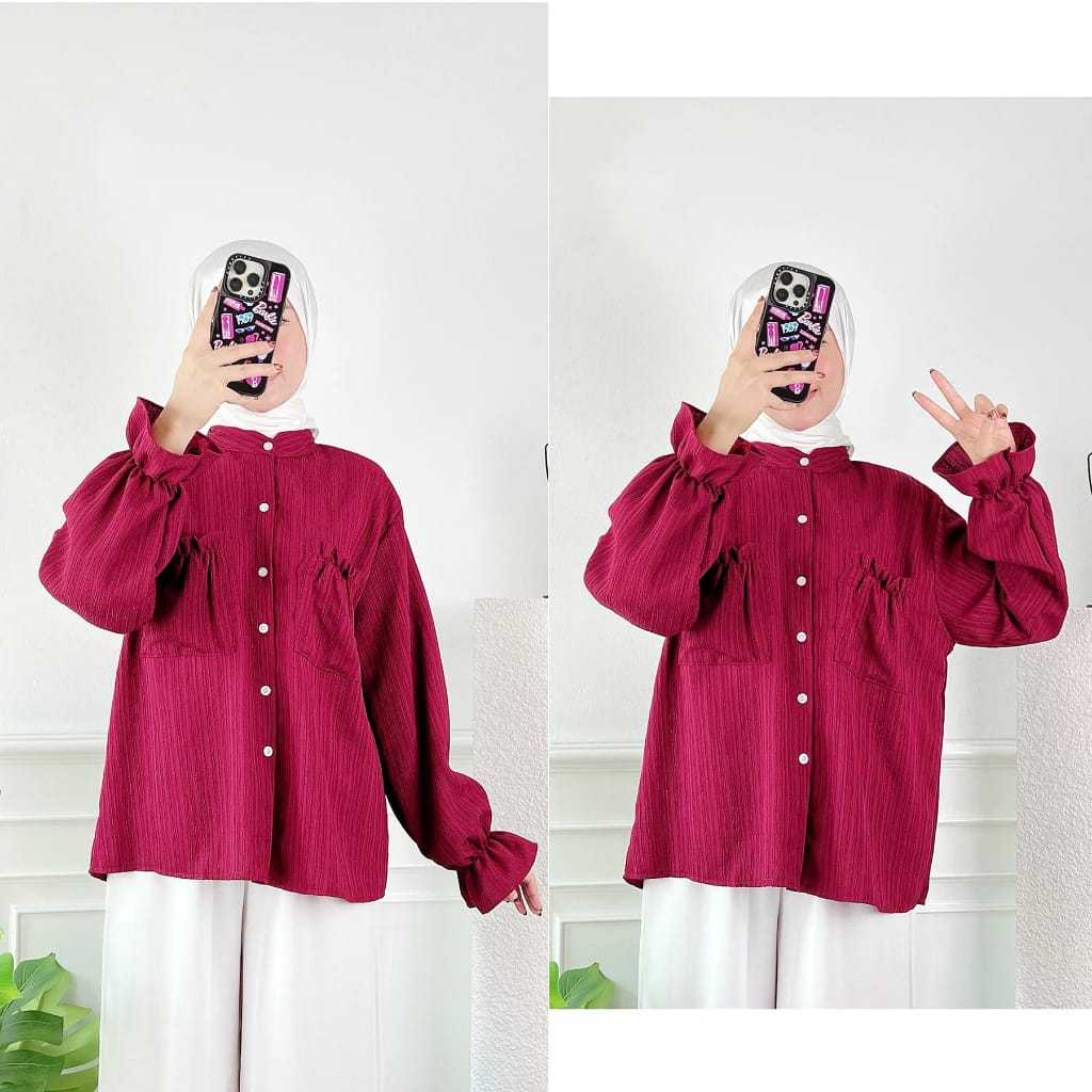 DOREMY LADY CRUSH BLOUSE / XAVIERA BLOUSE - ATASAN WANITA LADY CRUSH