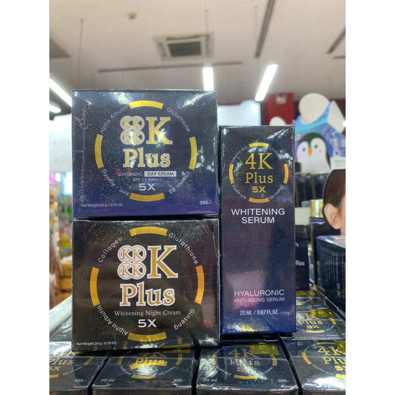 4K Plus Serum/ Day Cream/ Night Cream