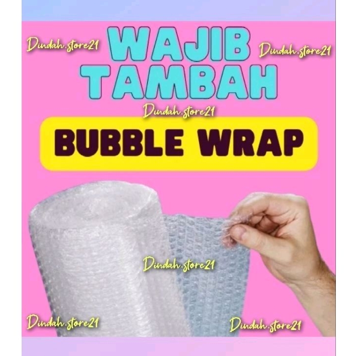 

Exstra Packing Bubble Wrap Untuk Keamanan Semua Jenis Paket