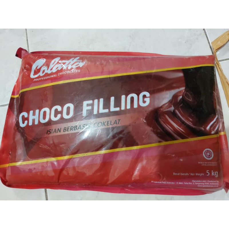 

isian coklat colatta/colatta choco filling repack 250gr