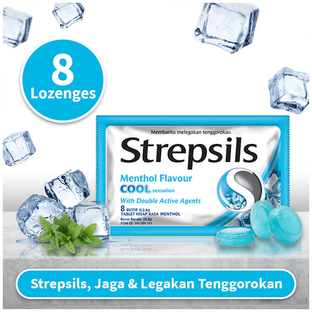 

Strepsil Cool 8 Butir