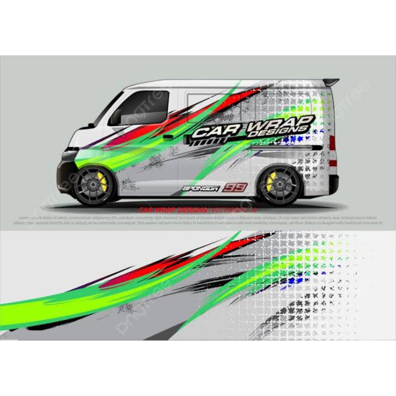 sticker decal full body grandmax