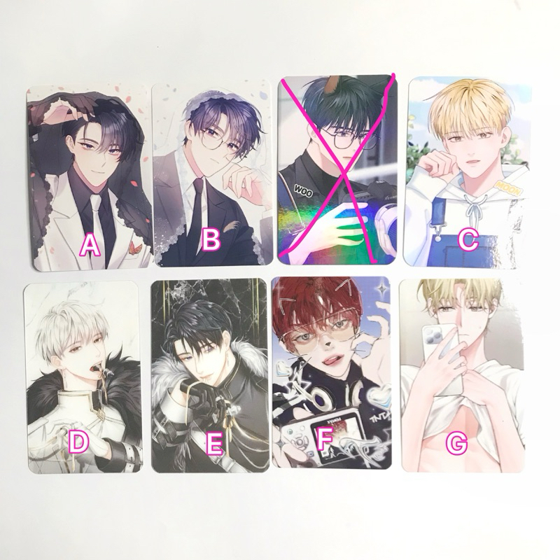 PC PHOTOCARD UNOFFICIAL DMJ DEBUT OR DIE TESTAR