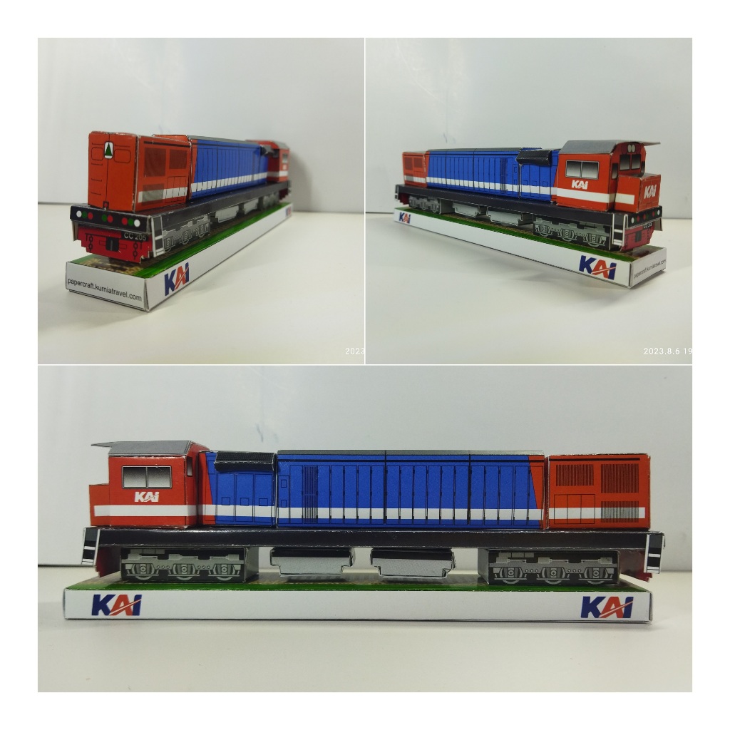 Miniatur Lokomotif Kereta CC 205