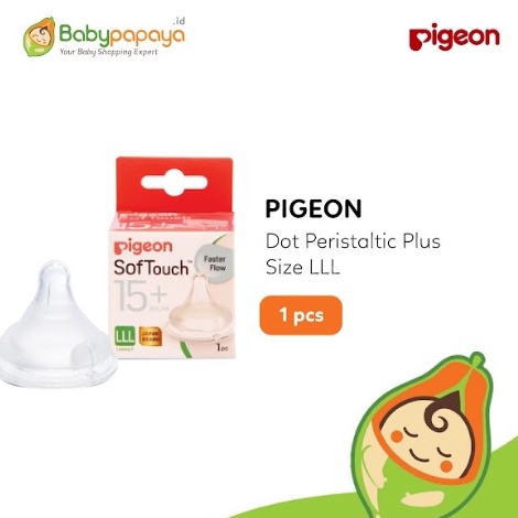 Terjamin PIGEON Dot Peristaltic Plus Size LLL Isi 1 Pcs.
