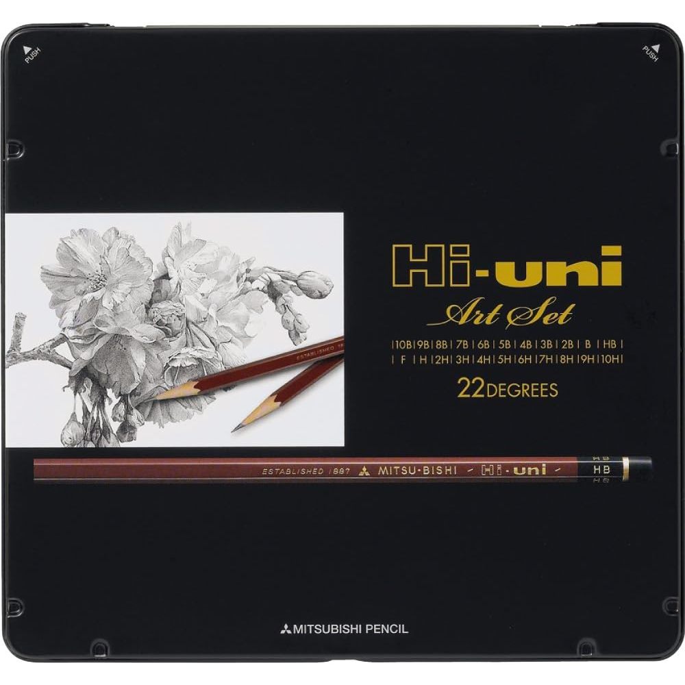 

Mitsubishi Hi-Uni 22 Piece Pencil Art Set