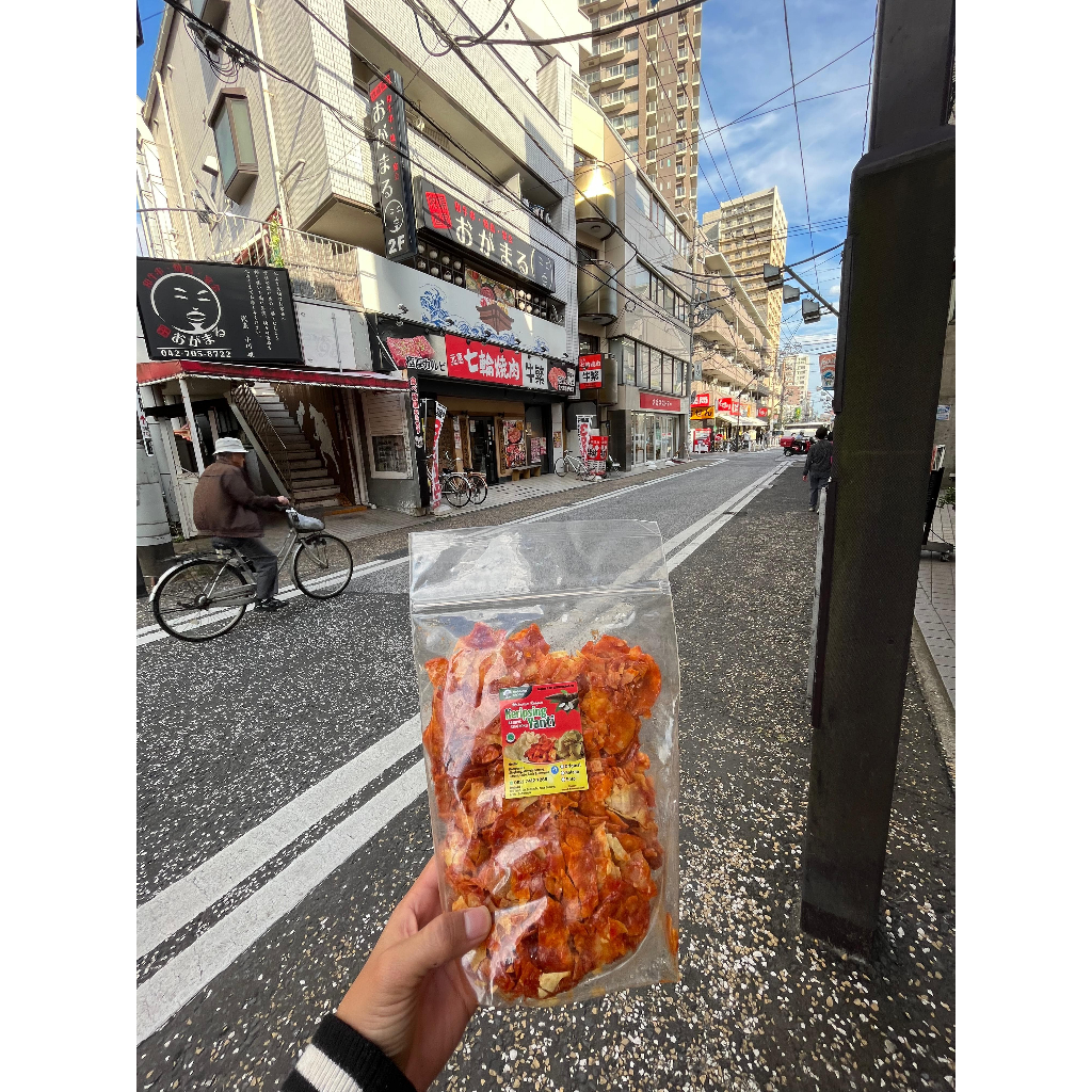 

keripik singkong pedas khas Sabang / cemilan khas oleh-oleh Aceh Sabang (keripsing yanti)