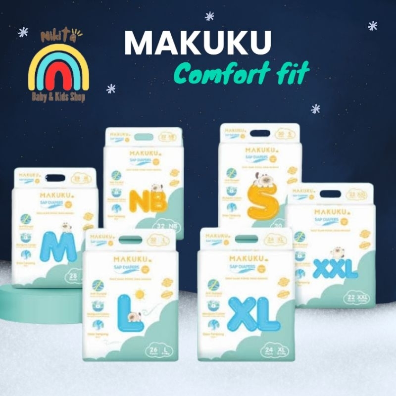 Makuku Comfort Fit / Makuku comfort fit Nb32 / Makuku comfort fit S30 / Makuku comfort Fit L26 / Mak