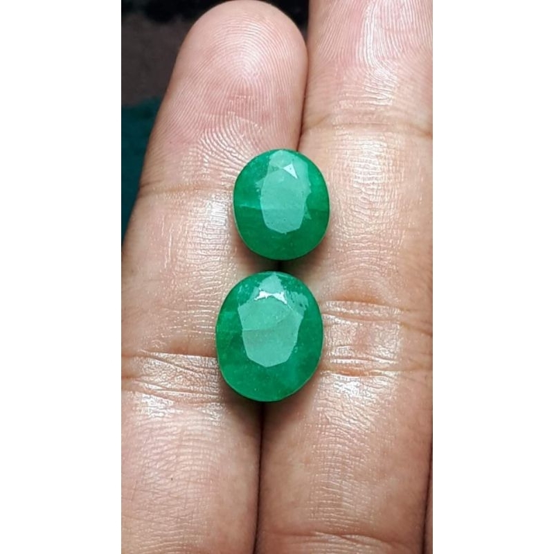 batu permata asli natural zamrud termurah harga grosir