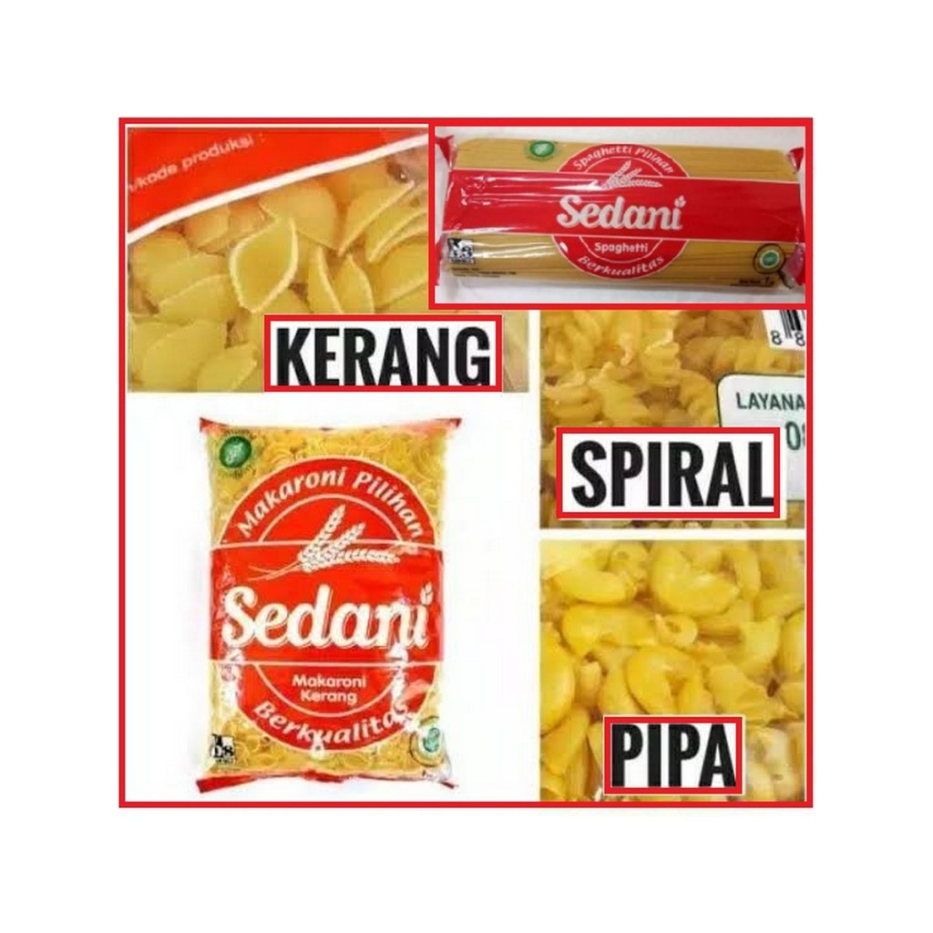 

Sedani Pasta Makaroni / Spaghetti