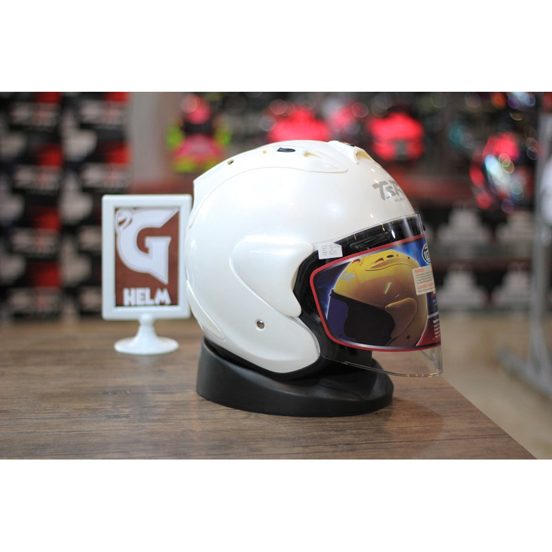 TSR RAM 4 POLOS SOLID | RAM4 ORI POLOS SOLID GLASS WHITE