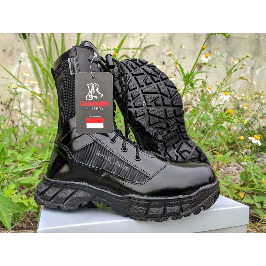 SEPATU PDL SEPATU PDL POLISI TNI SEPATU PDL POLRI SECURITY DINAS LAPANGAN KULIT ASLI MODEL JATAH POL