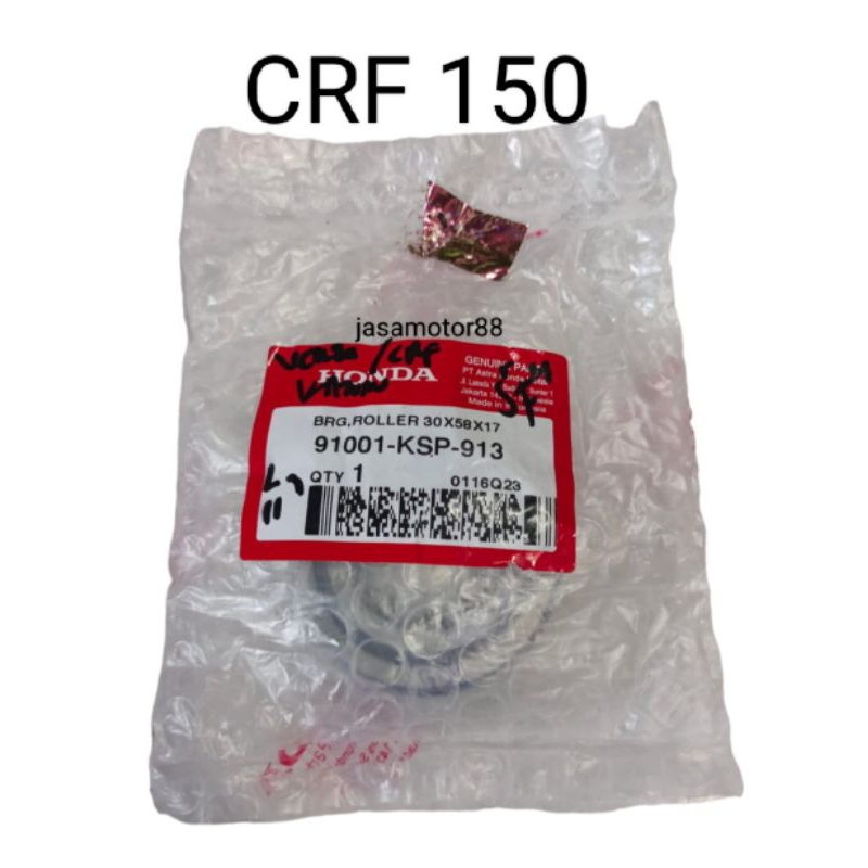 BEARING LAHAR KRUK AS KOR AS KANAN CRF 150 VERZA ORIGINAL 91001 KSP 913