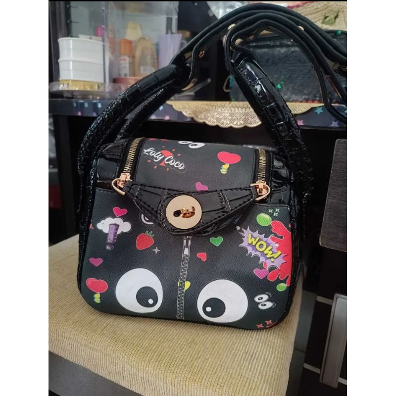 preloved tas Lindi croco