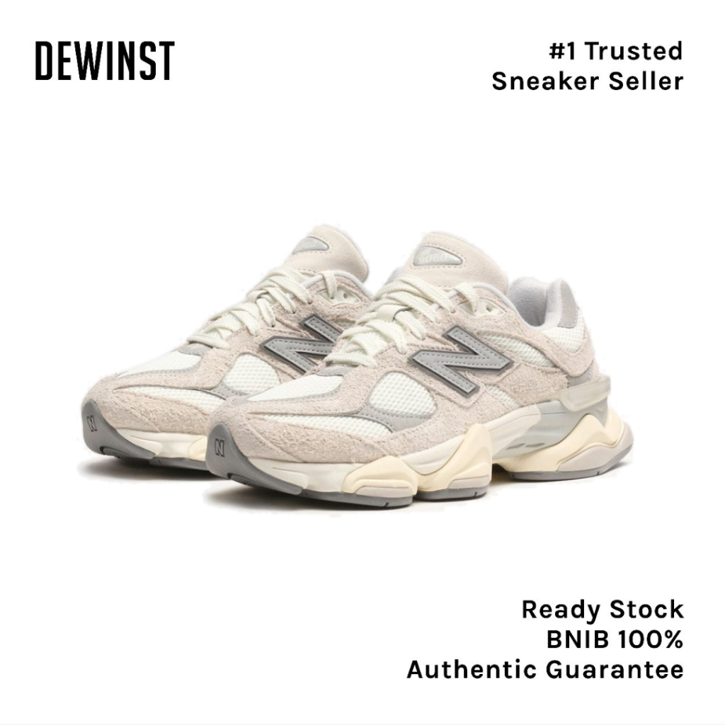 New Balance 9060 Moonbeam Sea Salt BNIB RESMI ORIGINAL