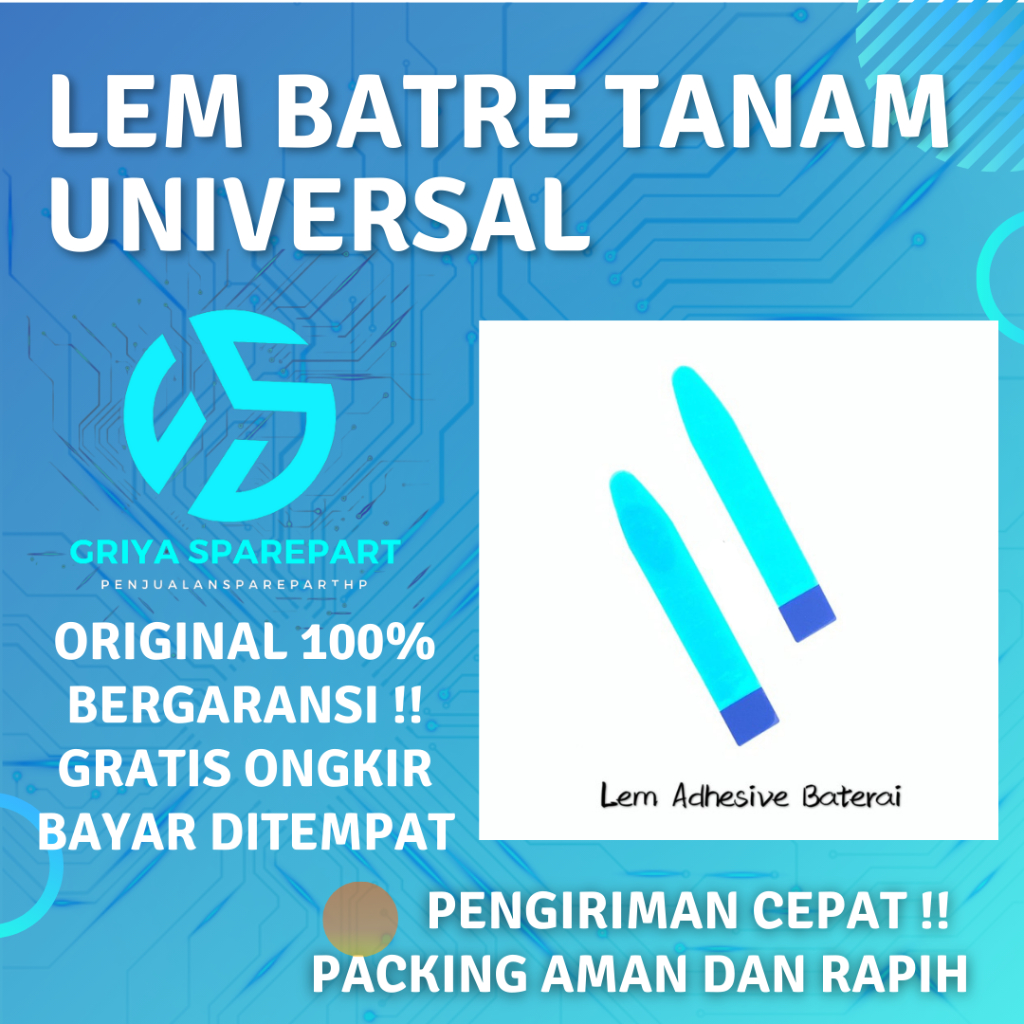 Lem Baterai Hp Perekat Batre Tanam Universal