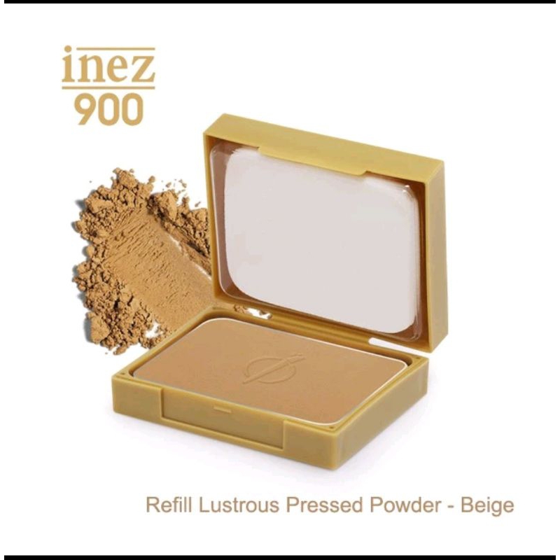 Refill/isi ulang Pressed powder bedak gold inez
