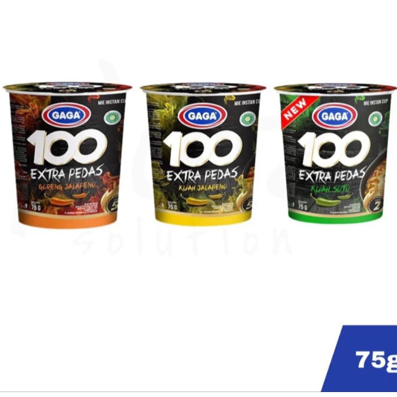 

Mie Gaga 100 Ekstra Pedas