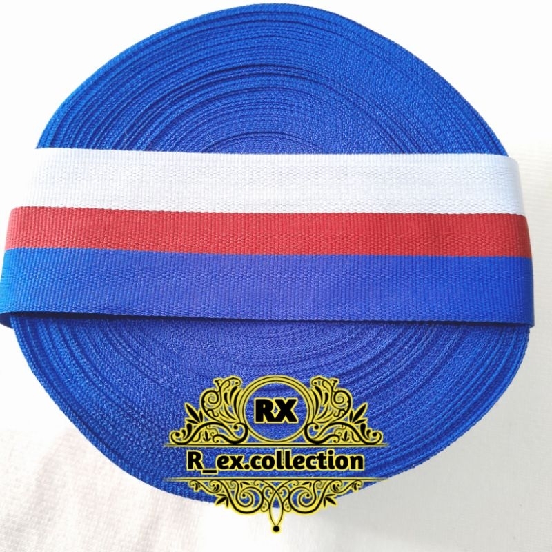 

Pita 5cm warna belanda/babershop pita polister