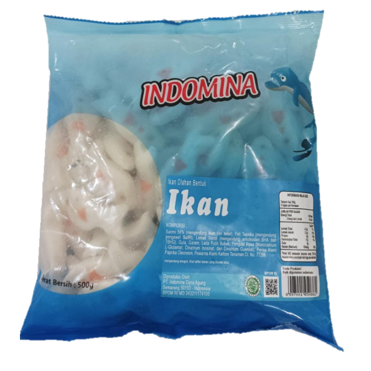 

Indomina Bentuk Ikan