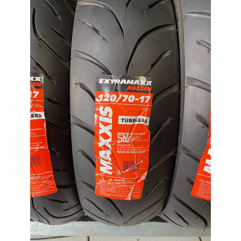 Ban Luar Motor Ukuran 120/70-17 Maxxis Extramax