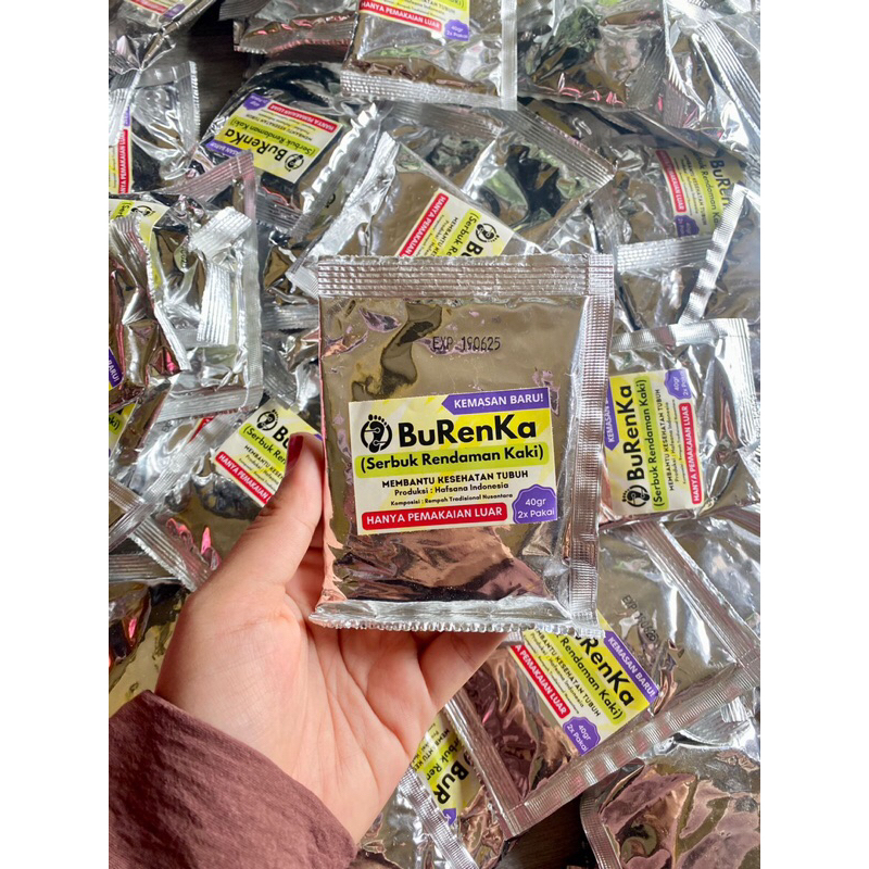 serbuk burenka Rendaman kaki