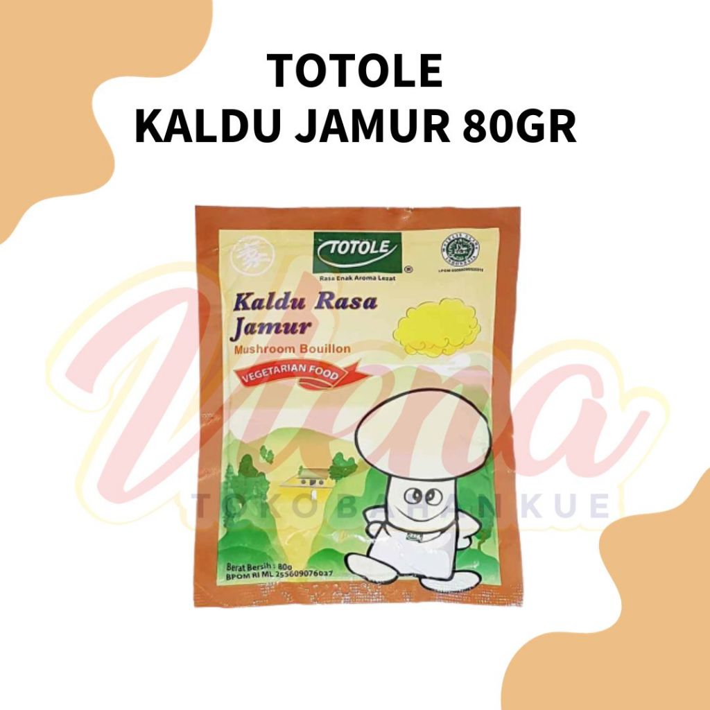 

Totole Kaldu Rasa Jamur 80gr / Mushroom Bouillon