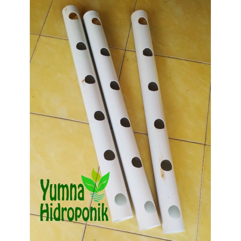 Pipa Hidroponik 2 1/2 inch 1meter - Pipa pvc 2,5 dim
