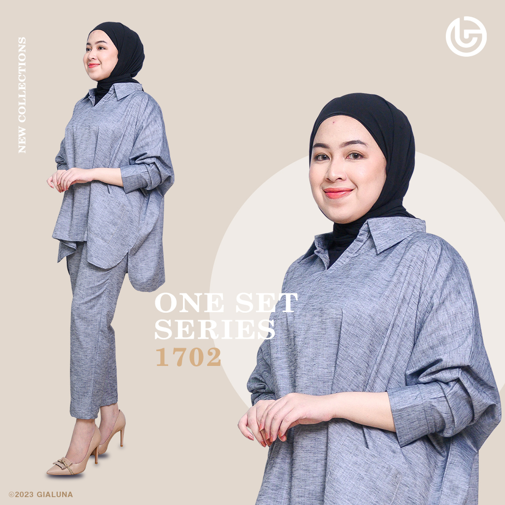 ONE SET CASUAL KEKINIAN WANITA OVERSIZE//daily outfit//arisan outfit//nongki outfit//casual outfit k