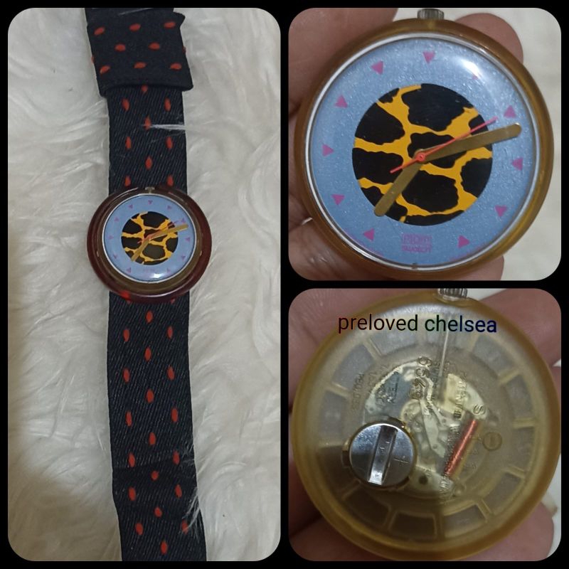 Jam tangan Pop swatch preloved original