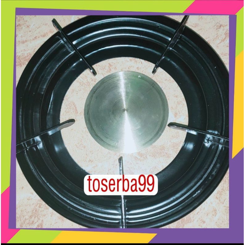 1Tungku Quantum+1 Burner Quantum ORIGINAL uk 8cm..bisa dipake ke kompor quantum y.